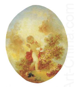 Jean Honore Fragonard Love as Conqueror china oil painting image